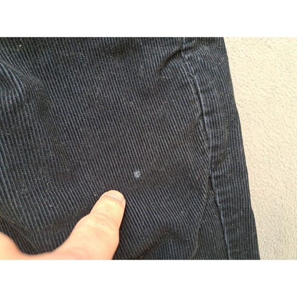 Vintage LL Bean Corduroy Pants Mens 38x32 Blue Outdoor Hiking Camp Relaxed Fit - Picture 6 of 10